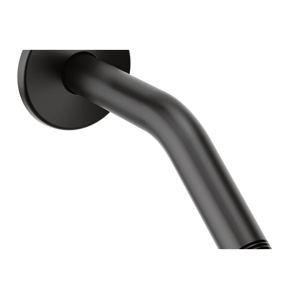 Moen Matte Black Shower Arm Matte Black S134BL Zoro